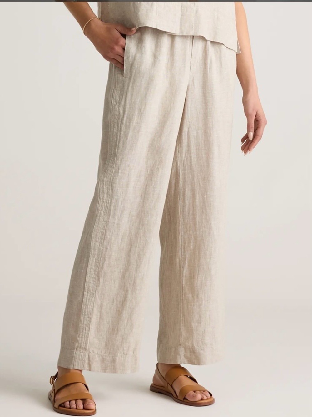 GAP Pull On Wide Leg Cotton Muslin Pants XL